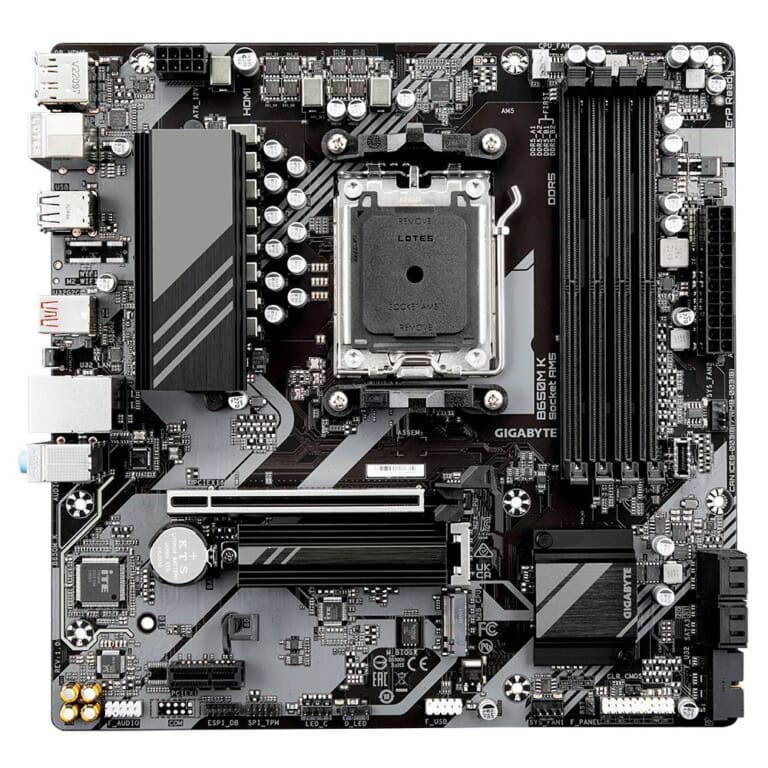 TARJETA MADRE GIGABYTE MICRO ATX, B650M K, DDR5. 256 GB, AM5, PARA AMD MBDGIG5330_full