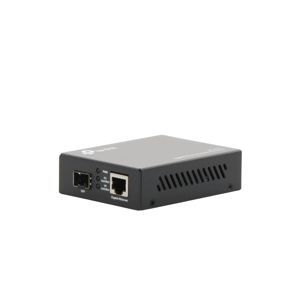 MC220L-AD-1-l Convertidor Fibra Óptica Monomodo o Multimodo / 1 Puerto SFP 1000 Mbps / 1 Puerto RJ45 10/100/1000 Mbps / Plug and Play MC220L 2