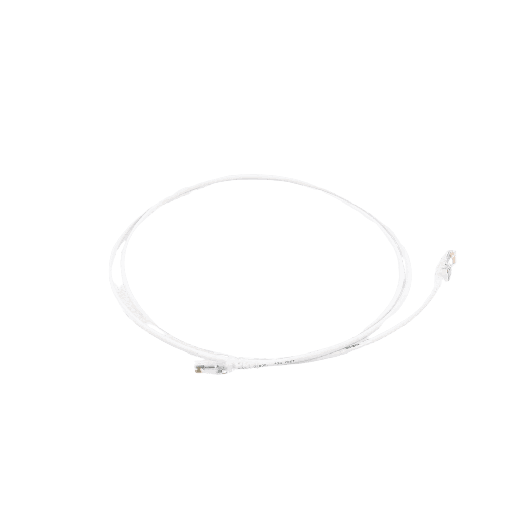 MC6050228-AD-1-l Patch Cord MC6 Modular Cat6 UTP, CM/LS0H, 1.52 Metros (5 Pies), Color Blanco, Diámetro Reducido (28AWG) MC6-05-0228 2
