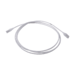 Patch Cord MC6 Modular Cat6 UTP, CM/LS0H, 2.13 Metros (7 Pies), Color Blanco, Diámetro Reducido (28AWG) MC6070228-l