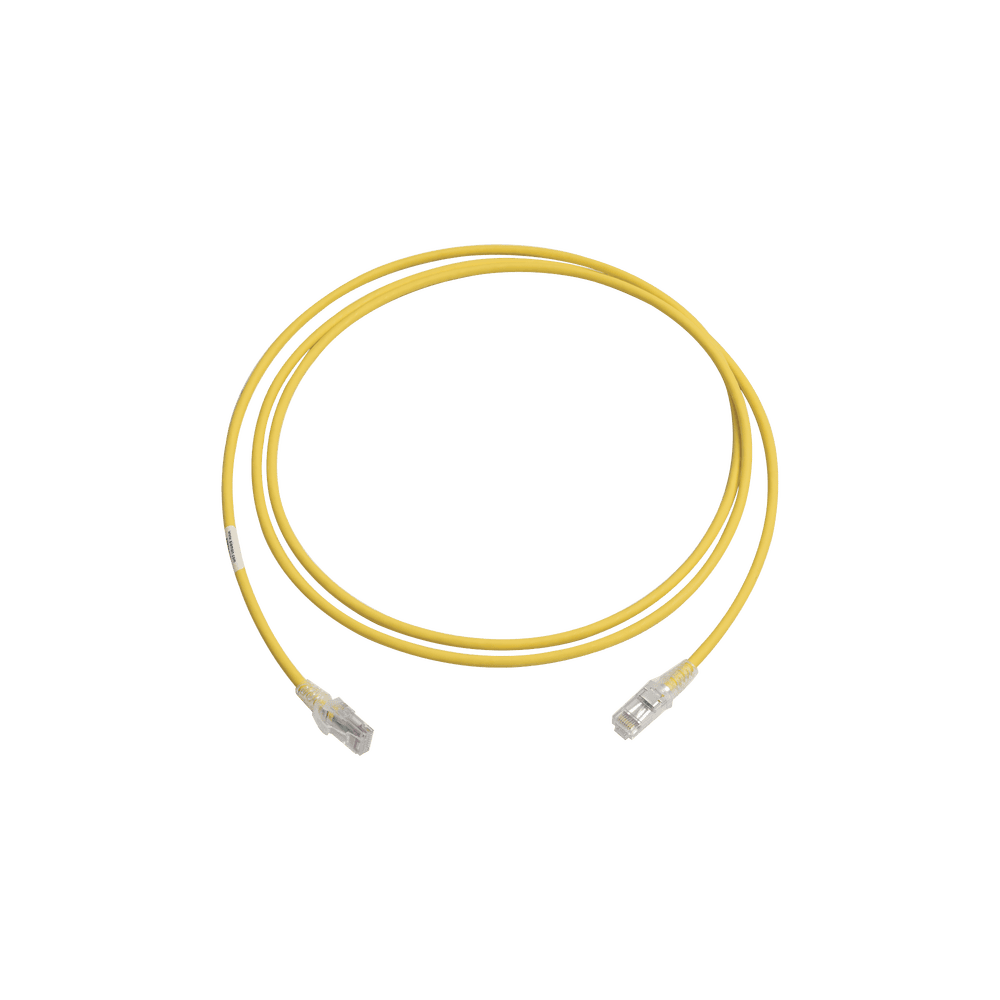 MC60705-l-1 Patch Cord MC6 Modular Cat6 UTP, CM/LS0H, 2.13 Metros (7 Pies), Color Amarillo MC6-07-05 1