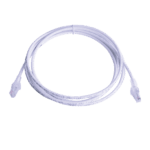 Patch Cord MC6 Modular Cat6 UTP, CM/LS0H, 4.57 Metros (15 Pies), Color Blanco MC61502-l