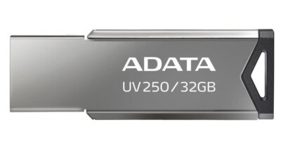 Memoria USB 2.0 ADATA UV250, Plata, 32 GB, USB tipo A