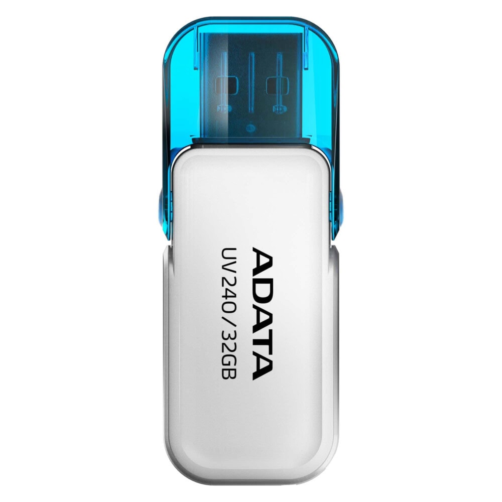 MEMDAT6350_full Memoria USB ADATA AUV240-32G-RWH, Blanco, 32 GB AUV240-32G-RWH 1