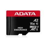 Micro Secure Digital ADATA HIGH ENDURANCE (alta durabilidad) microSDXC UHS-I U3, SD6.0 Clase 10, V30 64GB Clase 10 (A2), Velocidad de lectura / escritura MEMDAT7020_1_full