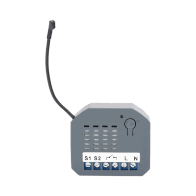 (ZWAVE) Micro modulo On/Off , para 1 circuito, doble control