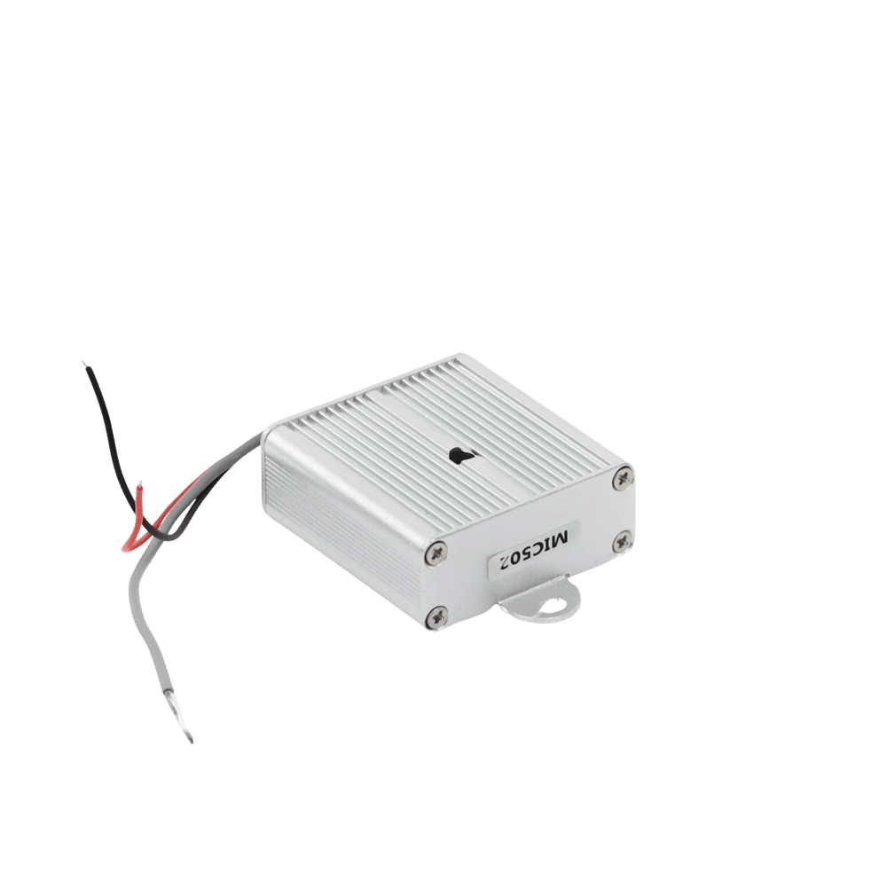 MIC502-AD-4-l Micrófono omnidireccional, tipo cuadro, con distancia de recepción de 10 - 100 m cuadrados MIC502 3