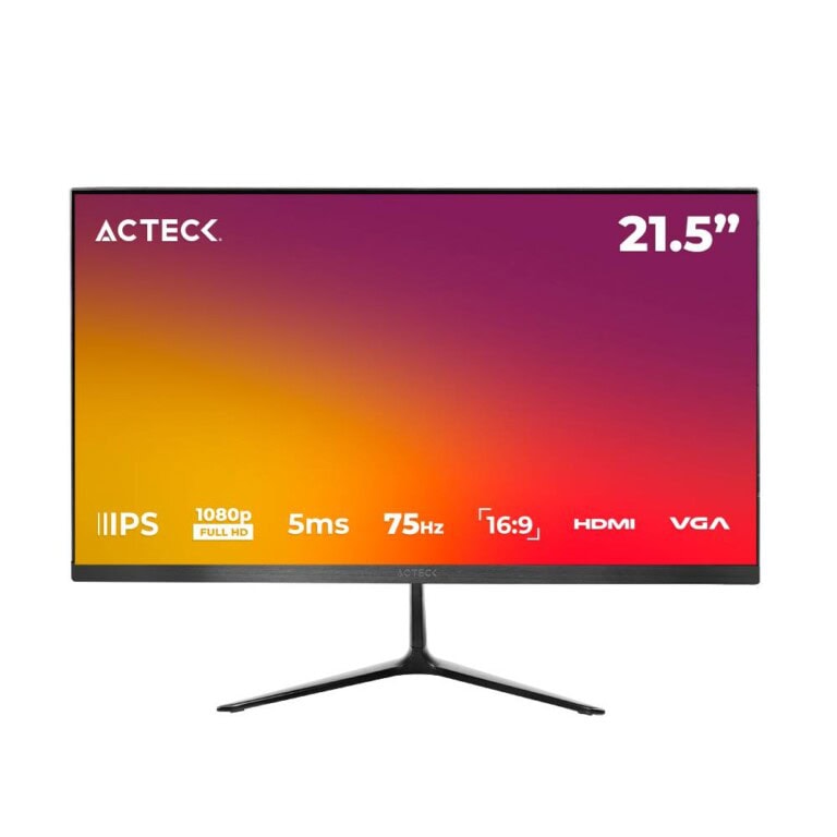 Monitor ACTECK Captive Vivid SP215, 21.5 pulgadas, 250 cd / m², 1920 x 1080 Pixeles, 5-8 ms, Negro MONACT020_6_full