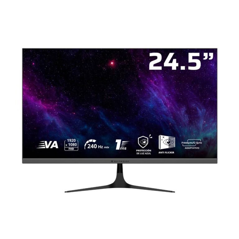 Monitor Gamer 24.5 Pulgadas COSMOS EDGE MCE245P BALA RUSH VA, Resolución: 1920 x 1080 FHD Frecuencia: 240Hz MONBLR450_full