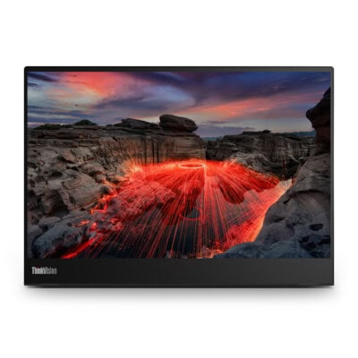 Monitor Lenovo M14t Touch Portatil, Gen 2, Pantalla 14 Pulgadas (2240x1400) 2x USB-C with DP 1.2, Garantía 3 años con fabricante