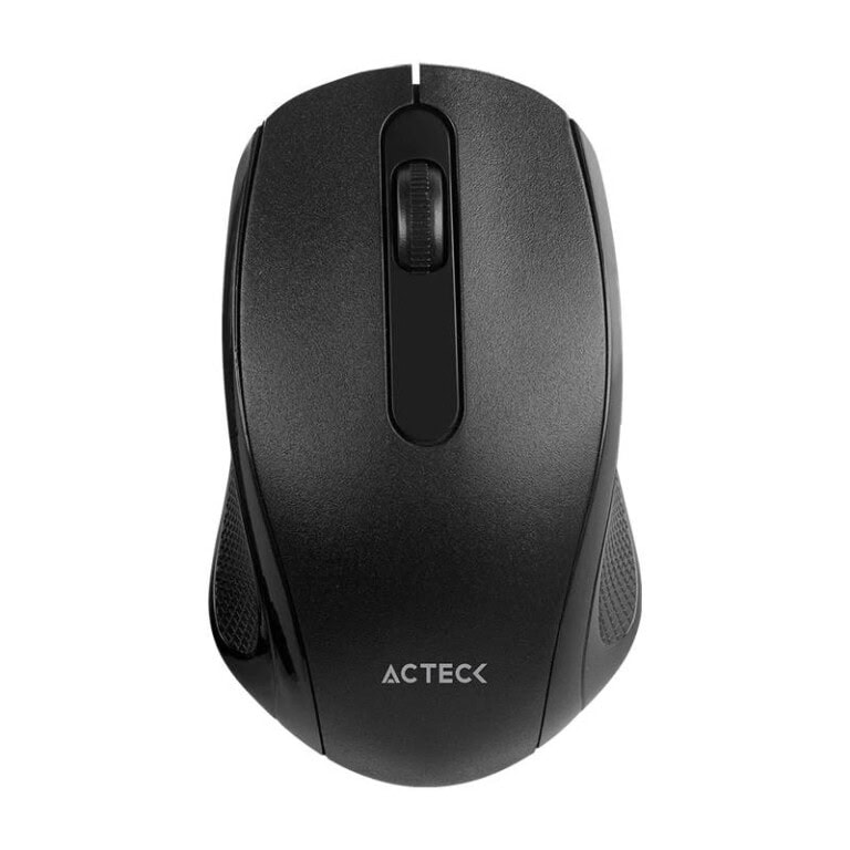 Mouse ACTECK Inalámbrico 2.4 GHZ 1600 DPI 3 LVLS WINDOWS-LINUX-MAC OS SLIM Negro OPTIMIZE MI240 MOUACT060_full