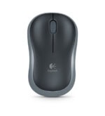 Mouse LOGITECH M185, Negro, 2 botones, RF inalámbrico, Óptico MOULOG1570_full