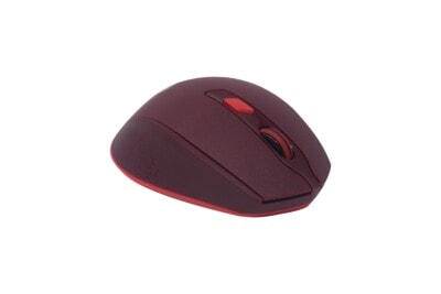 Mosue Naceb Technology NA-0119R, Rojo, 6 botones, Inalámbrico, 1200 - 2400 DPI