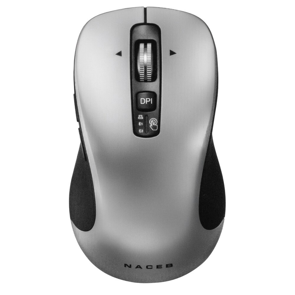 NACEB MOUSE INFINITY ESSENCIAL ES1 INALAMBRICO GRIS NA-0132G NA-0132G 1