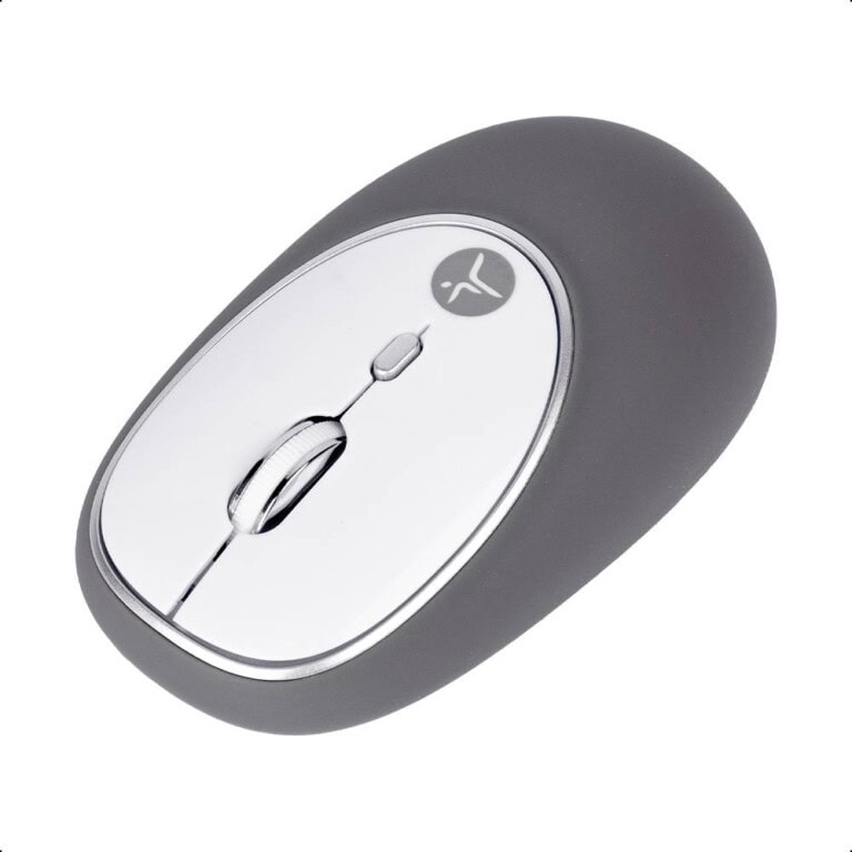 Mouse Inalámbrico de gel Jelly - Mate Grey Techzone TZACMOI16, 1200DPI, con batería AAA incluida, 3 botones con alcance de 10 m MOUTCH930_full