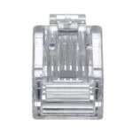 Plug RJ45 Cat5e, Para Cable UTP de Calibres 24-26 AWG, Chapado en Oro de 50 Micras, Paquete de 100 Piezas MP588C-AD-1-l