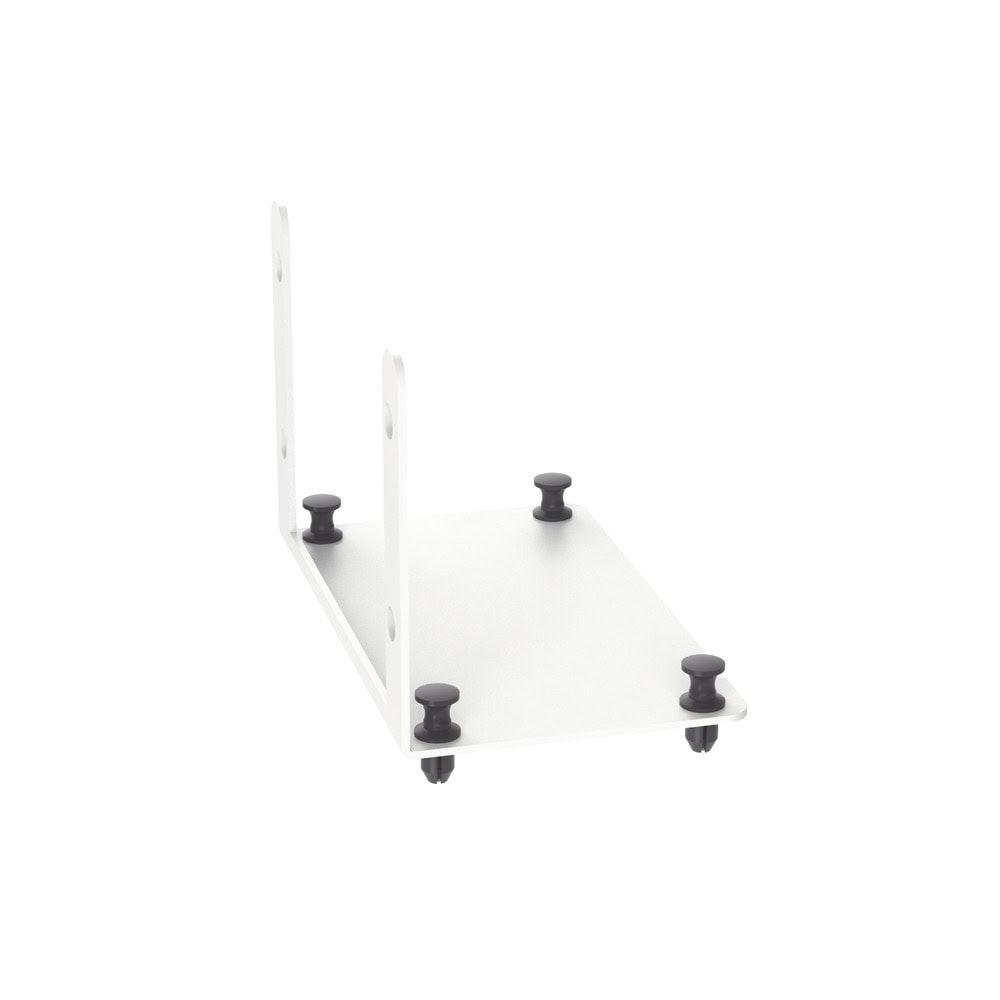 MSFCB2-LAT-IZQ-l Soporte Para 2 Adaptadores de Fibra Óptica Opticom®, Para Uso con Gabinetes Multipropósito, de Instalación a Presión, Color Blanco MSFCB2 3