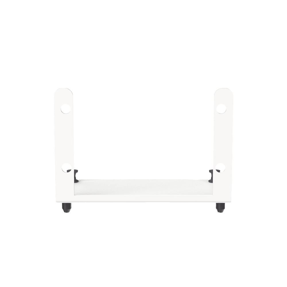 MSFCB2-l Soporte Para 2 Adaptadores de Fibra Óptica Opticom®, Para Uso con Gabinetes Multipropósito, de Instalación a Presión, Color Blanco MSFCB2 1