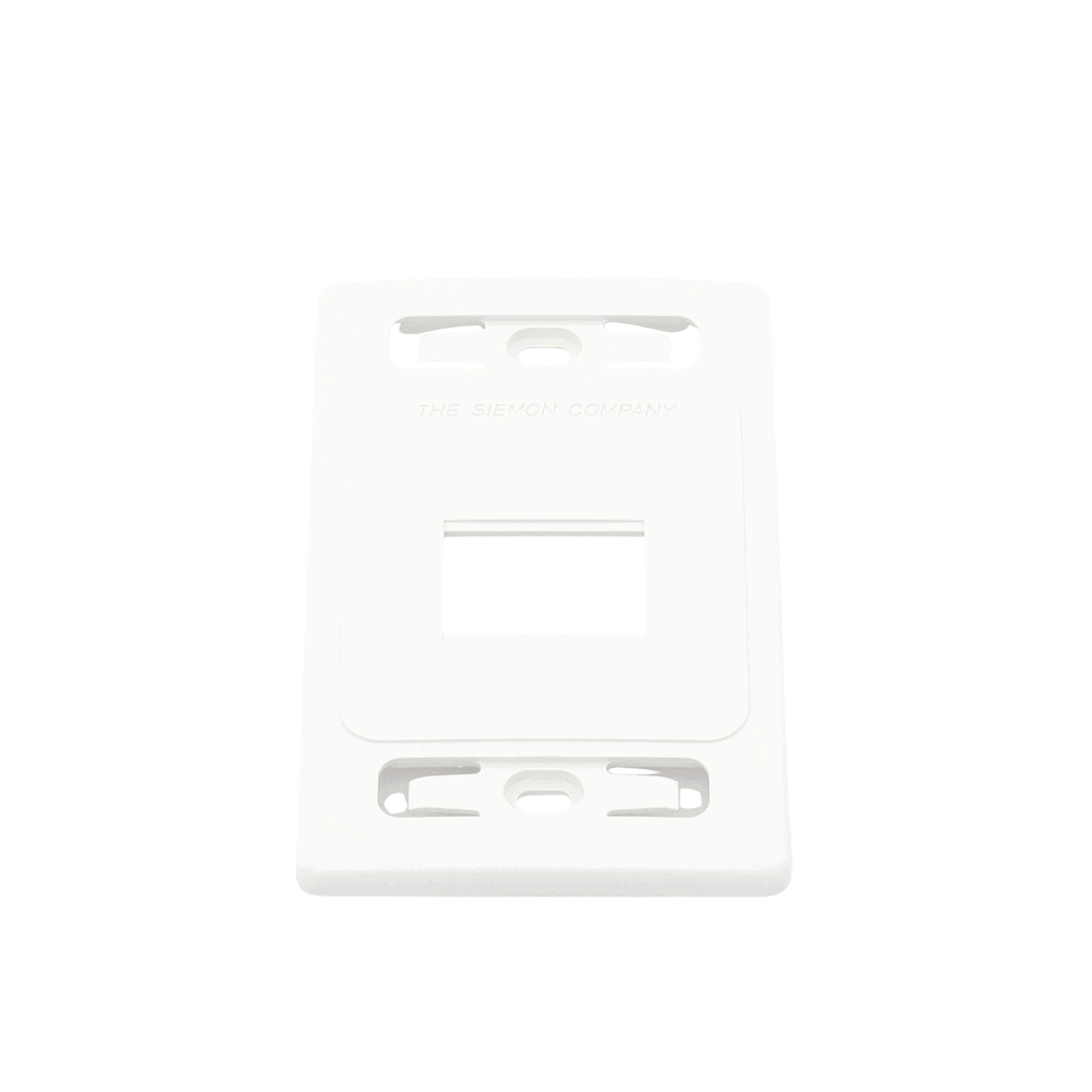 MXFPS0202B-AD-1-l Placa de Pared Modular MAX, de 2 Salidas, Color Blanco, Versión Bulk (Sin Empaque Individual) MX-FP-S-02-02B 2