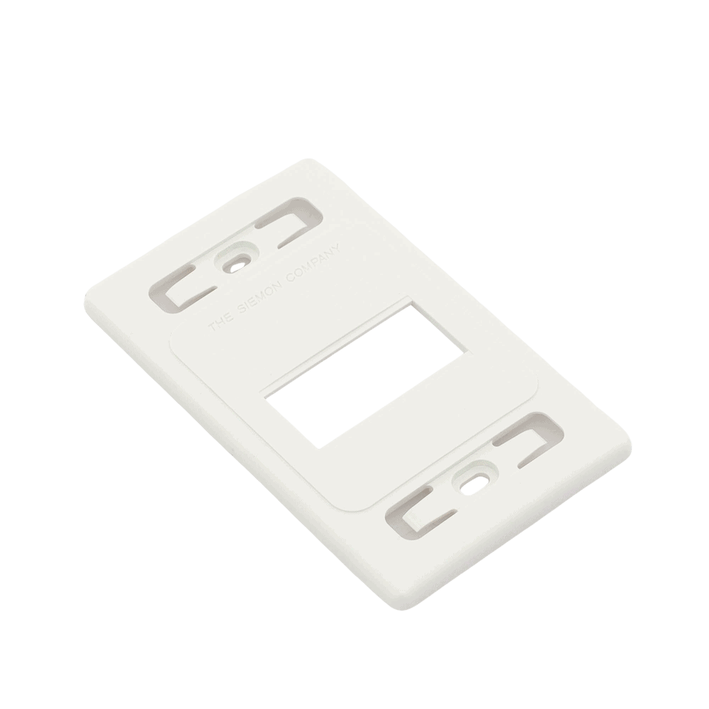 MXFPS0302B-AD-4-l Placa de Pared Modular MAX, de 3 Salidas, Color Blanco, Versión Bulk (Sin Empaque Individual) MX-FP-S-03-02B 5