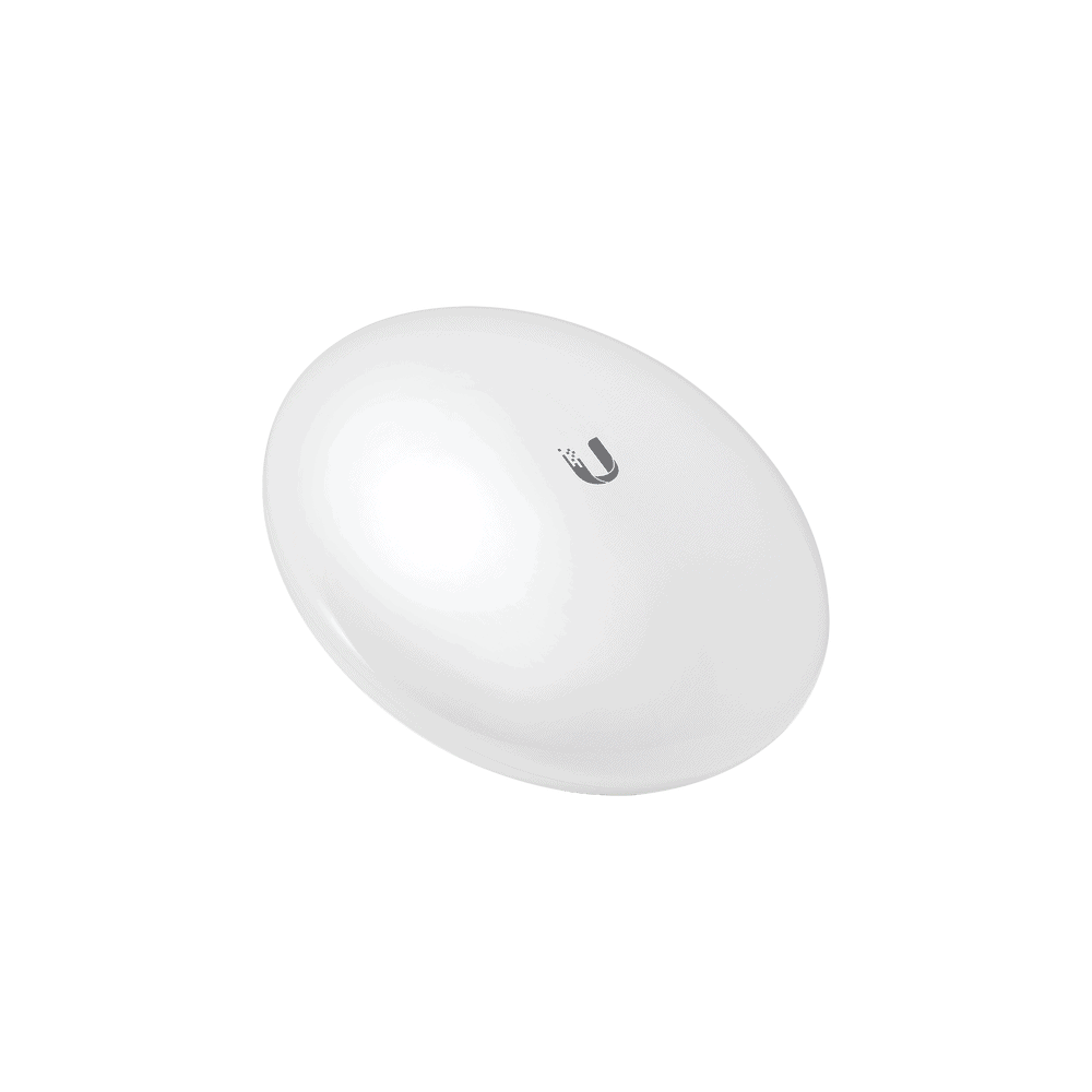 NBEM516-l NanoBeam airMAX M5 CPE, hasta 150 Mbps, 5 GHz (5150 - 5875 MHz) con antena integrada de 16 dBi NBE-M5-16 1