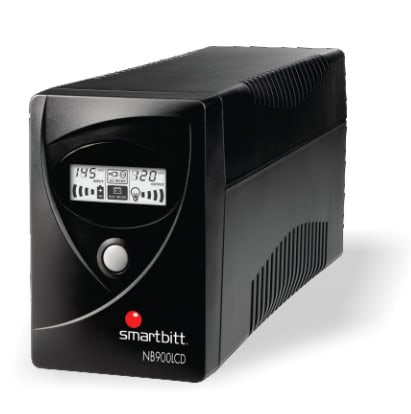 NBKBIT030_full No-Break SMARTBITT SBNB900LCD, 900 VA, 450 W, Negro, Hogar y Oficina 14