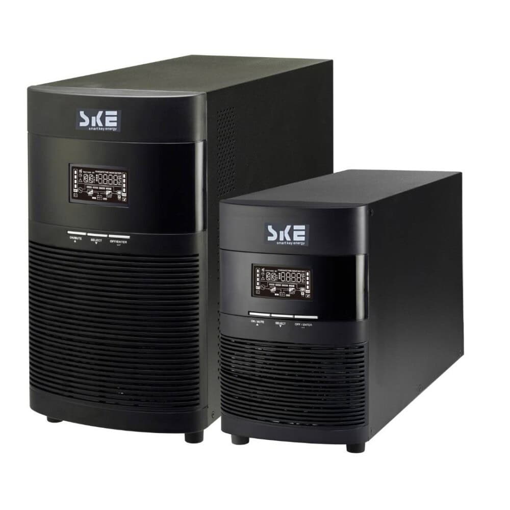 UPS Online SKE Energy (UH11-3 LS i) 3,000va/3,000w, Monofásico, Doble Conversión, Color Negro, Voltaje de Entrada y Salida 120V UH11-3 LS i 1