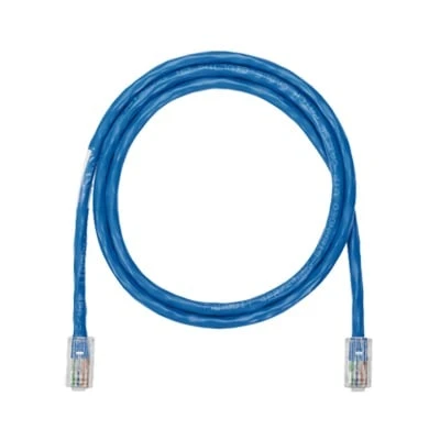 Cable de Parcheo UTP Categoría 5e, con Plug Modular en Cada Extremo - 1 Metro (3.28 Pies) - Azul