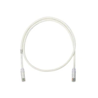 Cable de Parcheo UTP Categoría 6, con Plug Modular en Cada Extremo - 3 Metros (9.84 Pies) - Blanco Mate