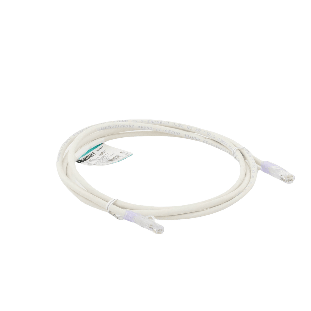NK6PC7Y-AD-2-l Cable de Parcheo UTP Categoría 6, con Plug Modular en Cada Extremo - 2 Metros (6.56 Pies) - Blanco Mate NK6PC7Y 3