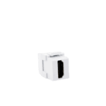 Módulo Acoplador HDMI 2.0, Hembra a Hembra Tipo-A, Categoría 2, Keystone, Color Blanco NKHDMIWH-AD-2-l