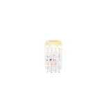 Conector Jack Estilo 110 (de Impacto), Tipo Keystone, Categoría 5e, de 8 Posiciones y 8 Cables, Color Marfil NKP5E88MEI-AD-1-l