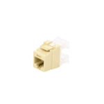 Conector Jack Estilo 110 (de Impacto), Tipo Keystone, Categoría 5e, de 8 Posiciones y 8 Cables, Color Marfil NKP5E88MEI-AD-2-l
