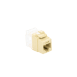 Conector Jack Estilo 110 (de Impacto), Tipo Keystone, Categoría 5e, de 8 Posiciones y 8 Cables, Color Marfil NKP5E88MEI-AD-4-l