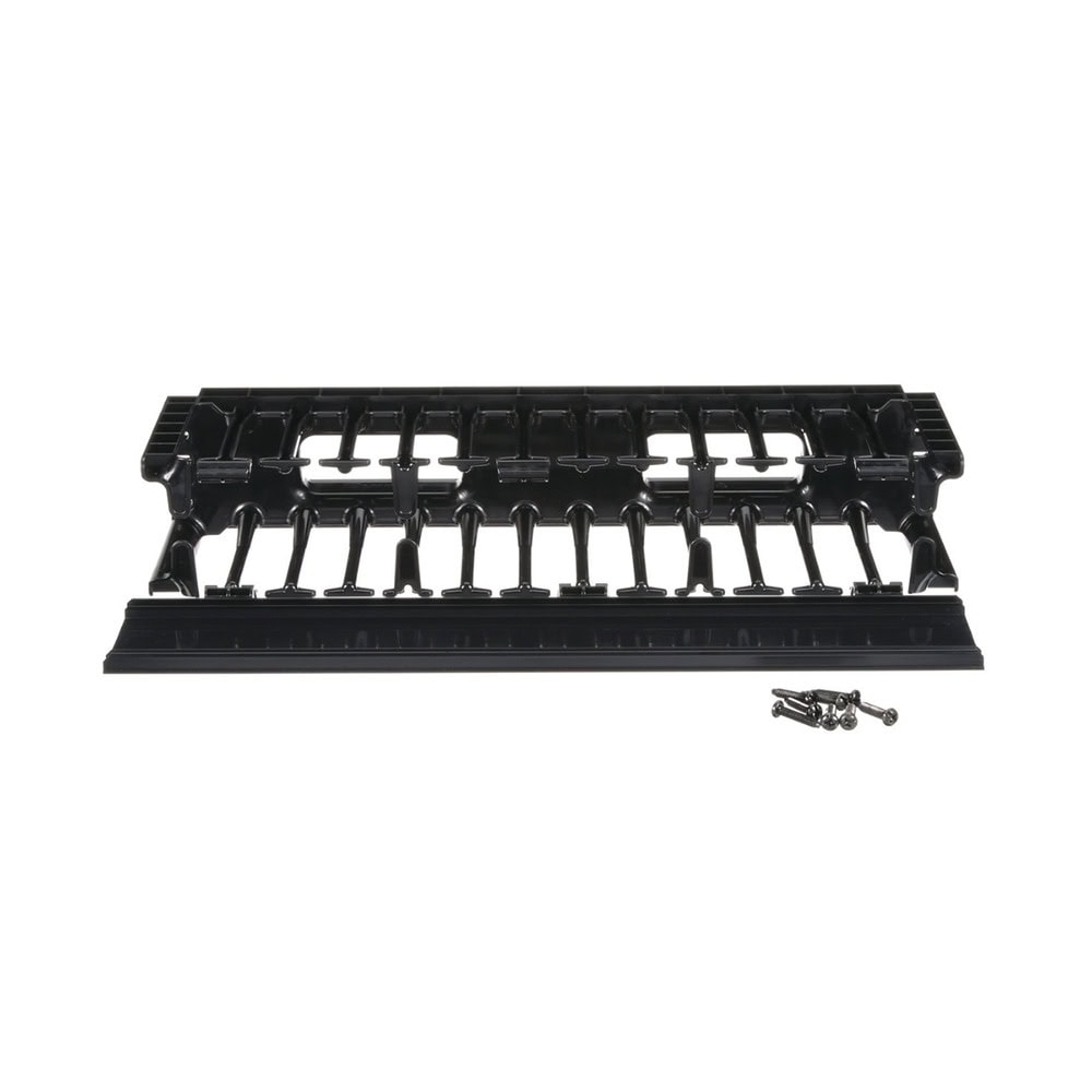 NMF2-AD-1-l Organizador de Cables Horizontal NetManager de Alta Densidad, Sencillo (Solo Frontal), Para Rack de 19in, 2UR NMF2 3