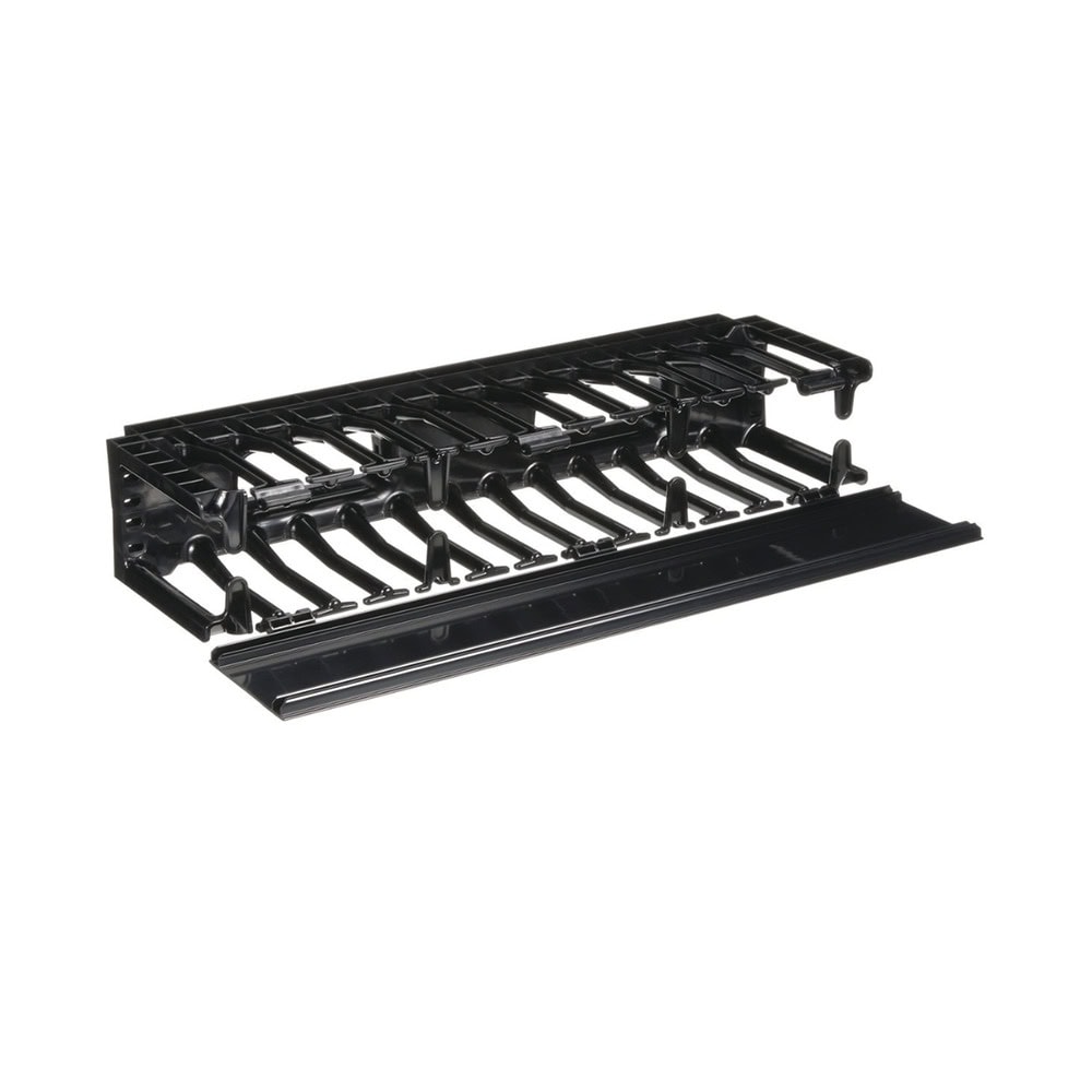 NMF2-LAT-IZQ-l Organizador de Cables Horizontal NetManager de Alta Densidad, Sencillo (Solo Frontal), Para Rack de 19in, 2UR NMF2 2