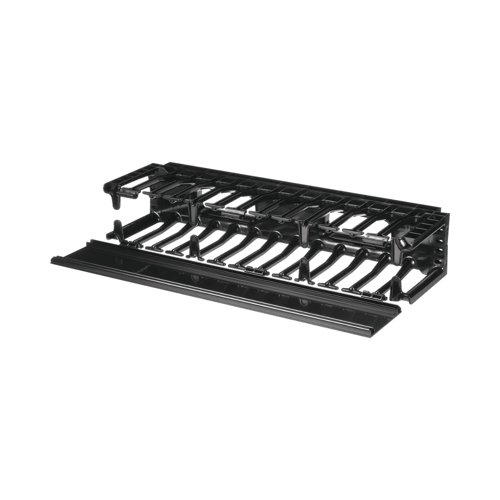 NMF2-l Organizador de Cables Horizontal NetManager de Alta Densidad, Sencillo (Solo Frontal), Para Rack de 19in, 2UR NMF2 1