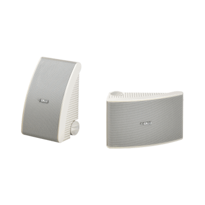 Altavoz de Montaje en Superficie de 2 vias | Woofer 5.25 in | Tweeter 1 in | Media Intemperie | 6 ohms | Par | Color Blanco