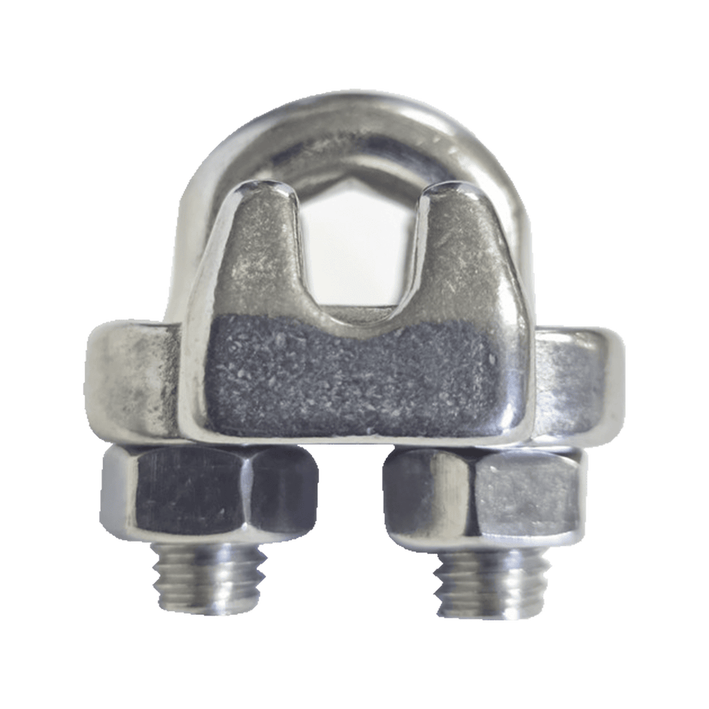 NUDO316FJSS-l Nudo/ Perro/ Abrazadera Acero Forjado para Cable de 3/16", Acero Inoxidable. NUDO-316-FJSS 1