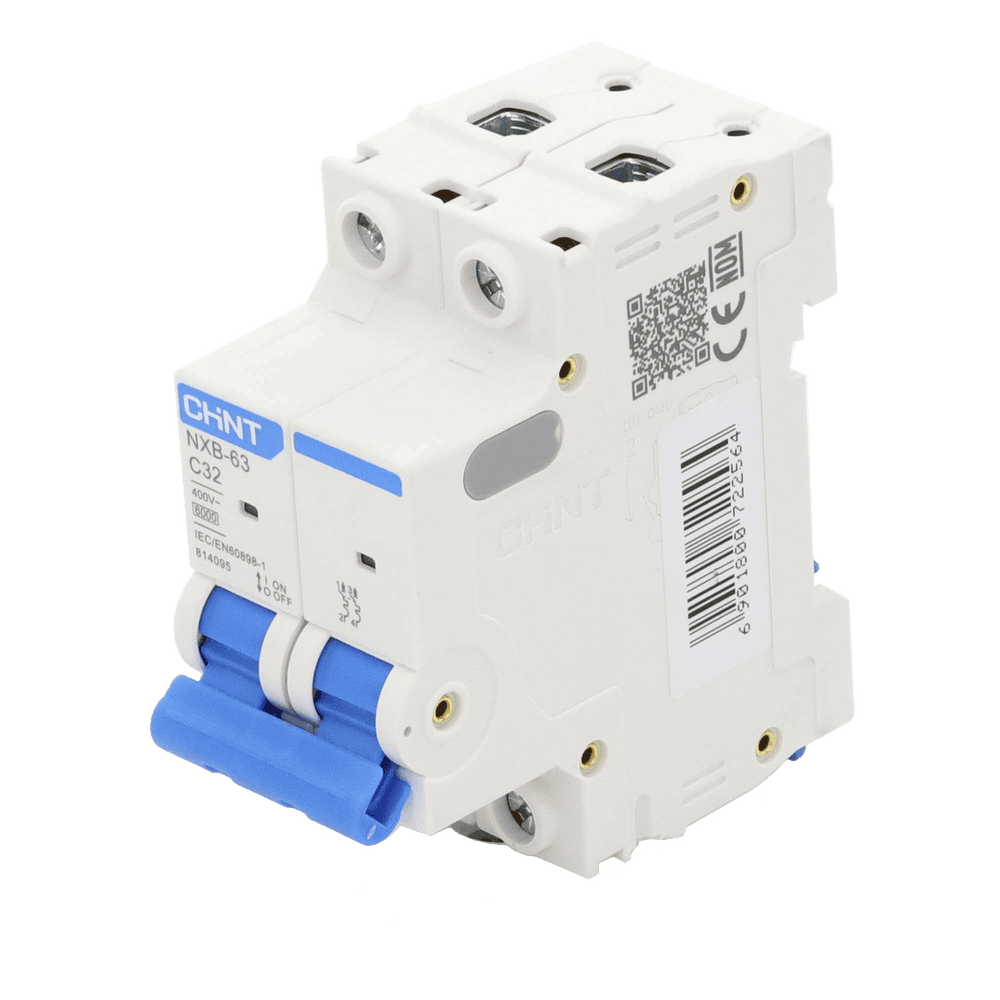 NXB632PC32-AD-2-l Pastilla para Riel Din, 2 Polos, 32 Amp, Vca:110/415v, 6kA, Catálogo: NXB632PC32, Serie: NXB-63. NXB632PC32 3