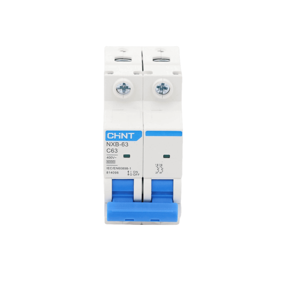 NXB632PC63-AD-1-l-1 Pastilla para Riel Din, 2 Polo, 63 Amp, Vca:110/415v, 6kA, Catálogo: NXB632PC63, Serie: NXB-63. NXB632PC63 2