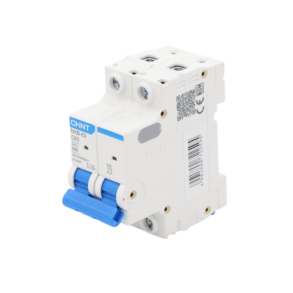 NXB632PC63-AD-2-l Pastilla para Riel Din, 2 Polo, 63 Amp, Vca:110/415v, 6kA, Catálogo: NXB632PC63, Serie: NXB-63. NXB632PC63 3
