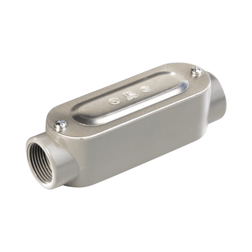 OC2625C-l Caja oval roscada tipo C de 1 1/4" (31.8 mm) Incluye tapa y tornillos. OC-2625C 1