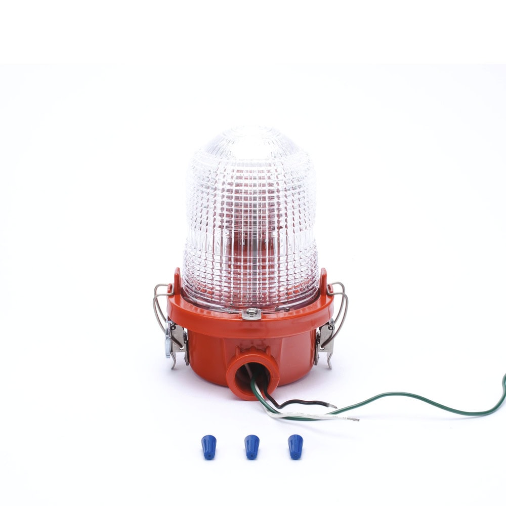 OL1VLED2IR-LAT-DER-l Lámpara de Obstrucción Roja/ Luz Fija Tipo L-810, LED de baja intensidad/ 120 - 240 Vca/ Luz Infraroja OL1-VLED2-IR 4