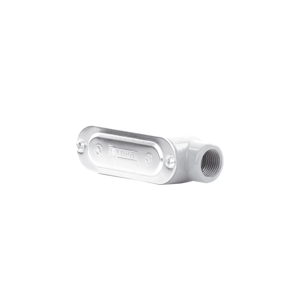 OLB2986C-AD-2-l Caja Condulet tipo LB de 1/2" (12.7 mm) Incluye tapa y tornillos. OLB-2986C 3