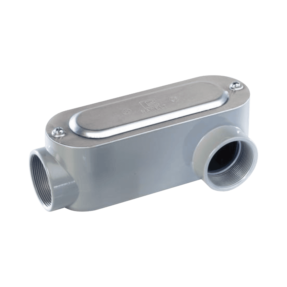 OLL0079C-l Caja Oval Roscada tipo LL de 1 1/2" (38.1 mm) / Incluye tapa y tornillos. OLL-0079C 1