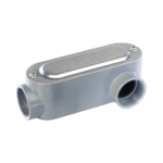 Caja Oval Roscada tipo LL de 2" (50.8 mm) / Incluye tapa y tornillos. OLL0323C-l