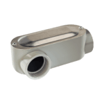 Caja Oval Roscada tipo LR de 1" (25.4 mm) / Incluye tapa y tornillos. OLR0095C-l