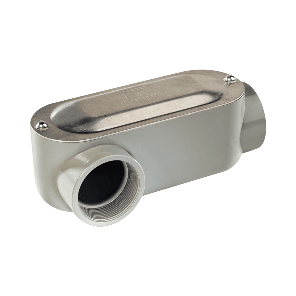 OLR0095C-l Caja Oval Roscada tipo LR de 1" (25.4 mm) / Incluye tapa y tornillos. OLR-0095C 1