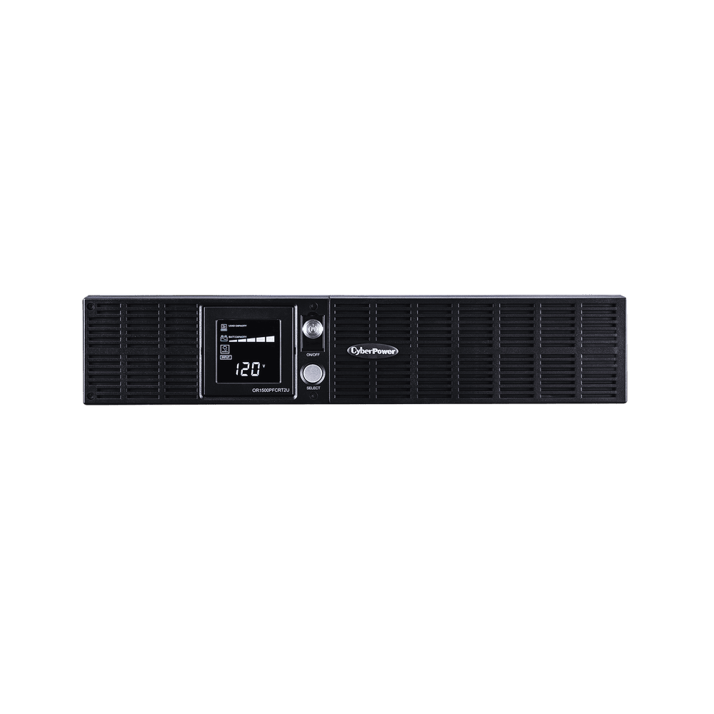 OR1500PFCRT2U-AD-2-l UPS de 1500 VA/1050 W, Topología Línea Interactiva, Entrada 120 Vca NEMA 5-15P, Onda Senoidal Pura, Torre o Rack 2 UR, Con 8 Tomas NEMA 5-15R OR1500PFCRT2U 3